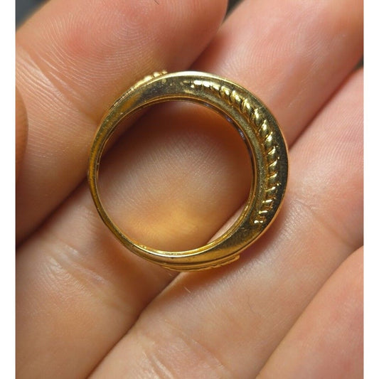 Vintage sterling silver ring sz 6.5