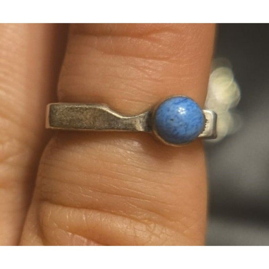 Southwestern Vintage Sterling Silver Ring Sz 5.5