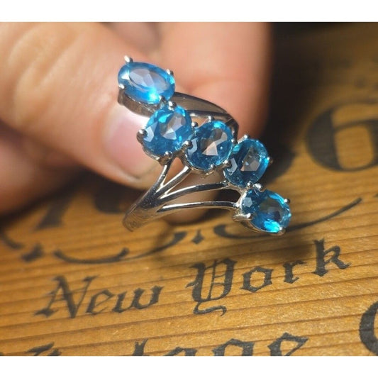 Vintage sterling silver ring sz 7