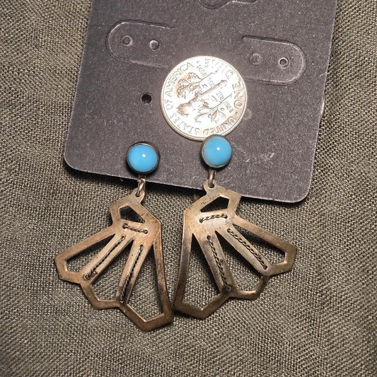 Mexico Vintage Sterling Silver Earrings