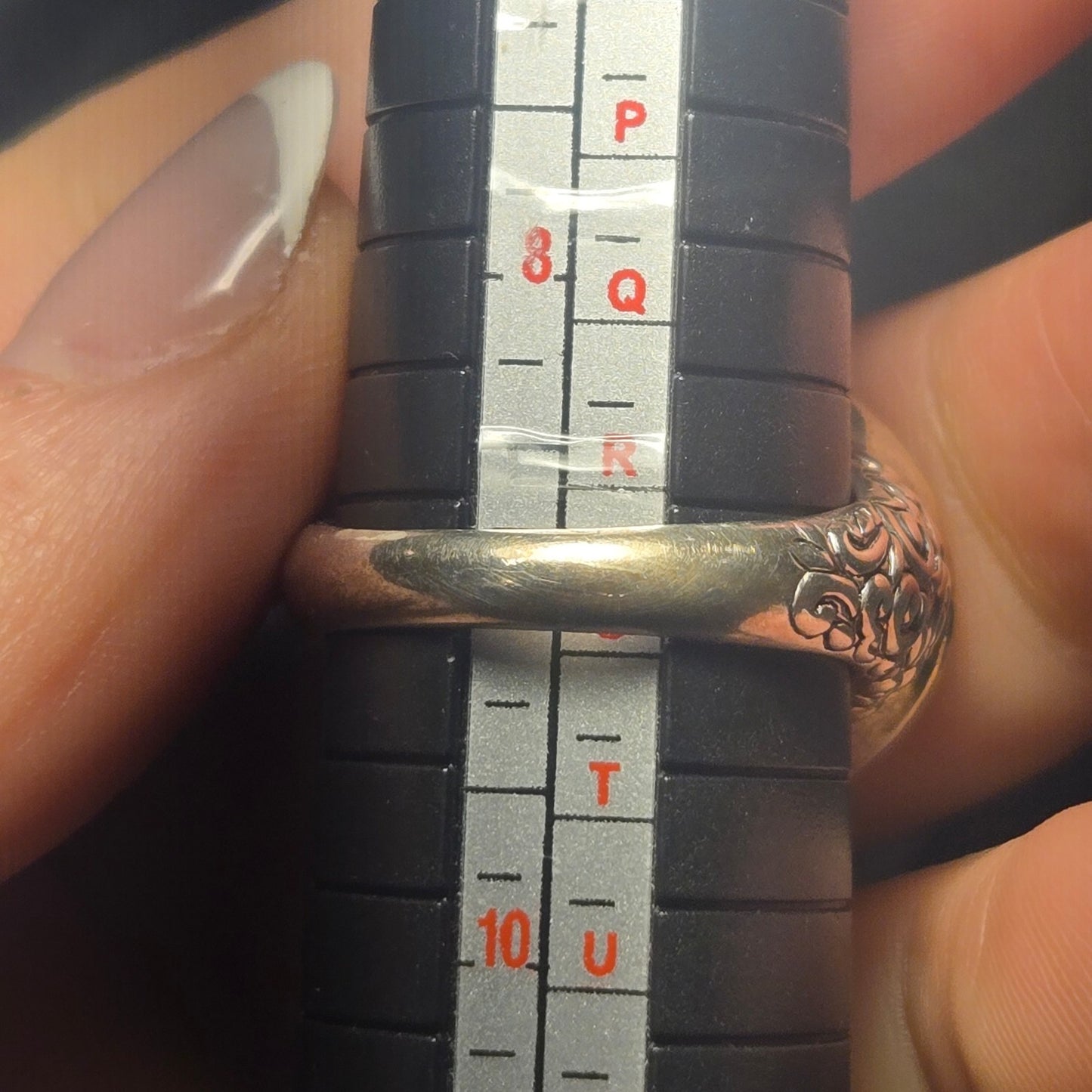 Barbara Bixby 18kt Gold and Sterling Sz 9 Ring