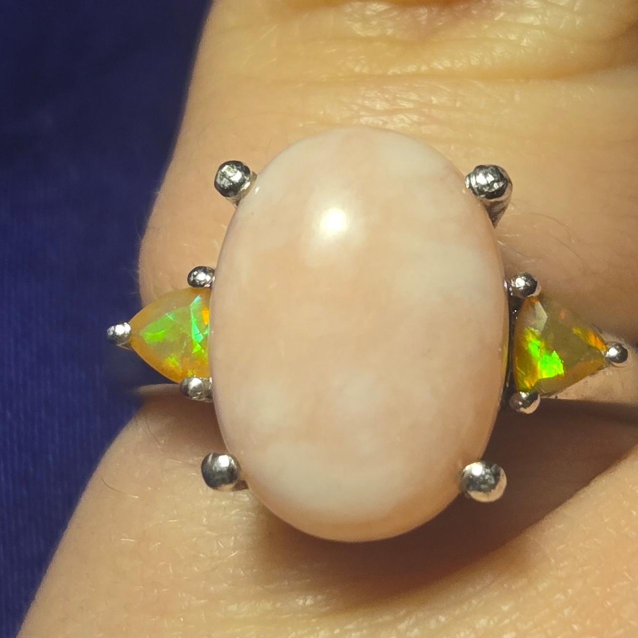 Vintage Sterling Silver Ring Sz 7