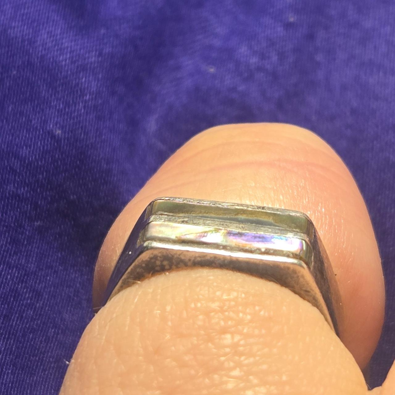 Southwestern Vintage sterling silver ring sz 6