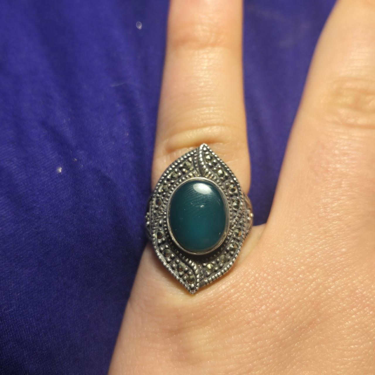 Vintage Sterling Silver 925 Ring Sz 6