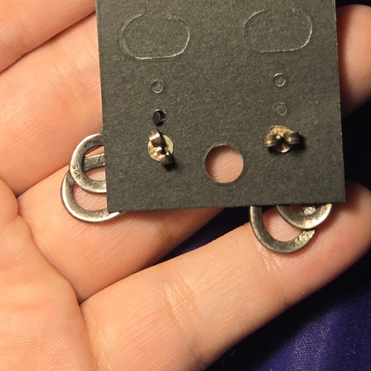 Art deco Sterling Silver Earrings