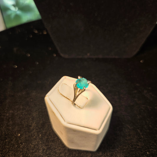 Classical Style Sterling Silver Ring sz 4.5