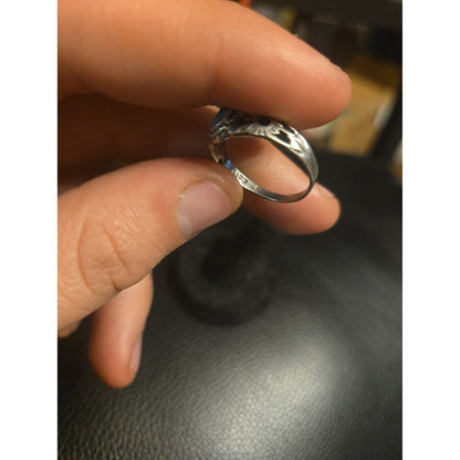 Southwestern Vintage sterling silver ring sz 6.5