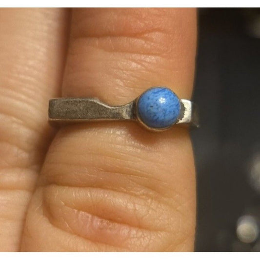 Southwestern Vintage Sterling Silver Ring Sz 5.5