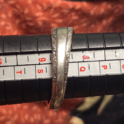 Spoon Vintage sterling silver ring sz 8.5