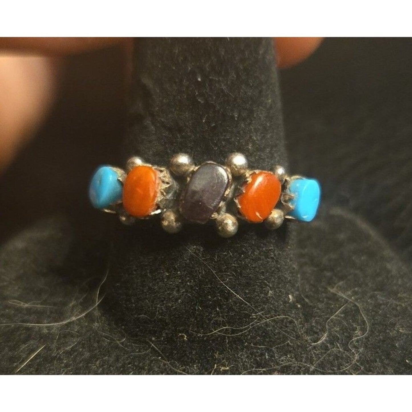 Southwestern Vintage sterling silver ring sz 6