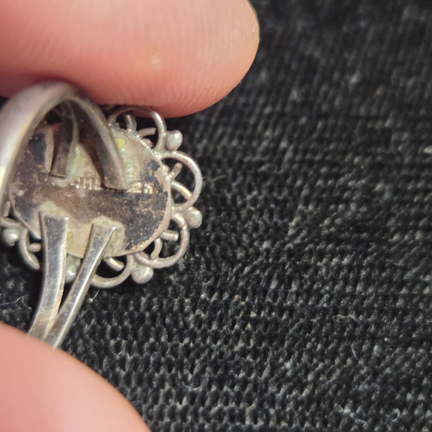 Southwest Styled Sterling Ring sz 6