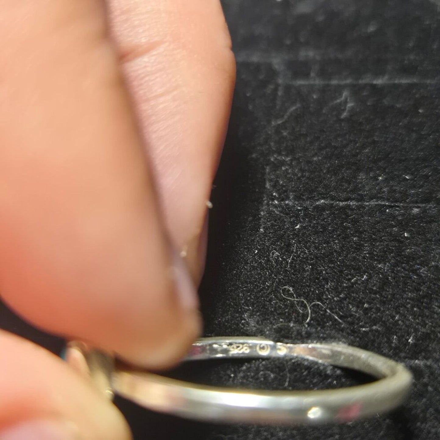 Vintage sterling silver ring sz 9
