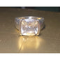 Chunky Vintage sterling silver ring sz 9