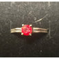 Vintage sterling silver ring sz 7.5
