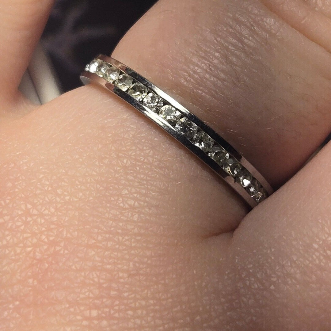 Vintage sterling silver ring sz 10