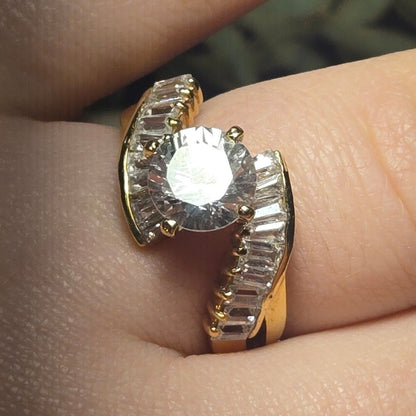 Vintage sterling silver ring sz 9