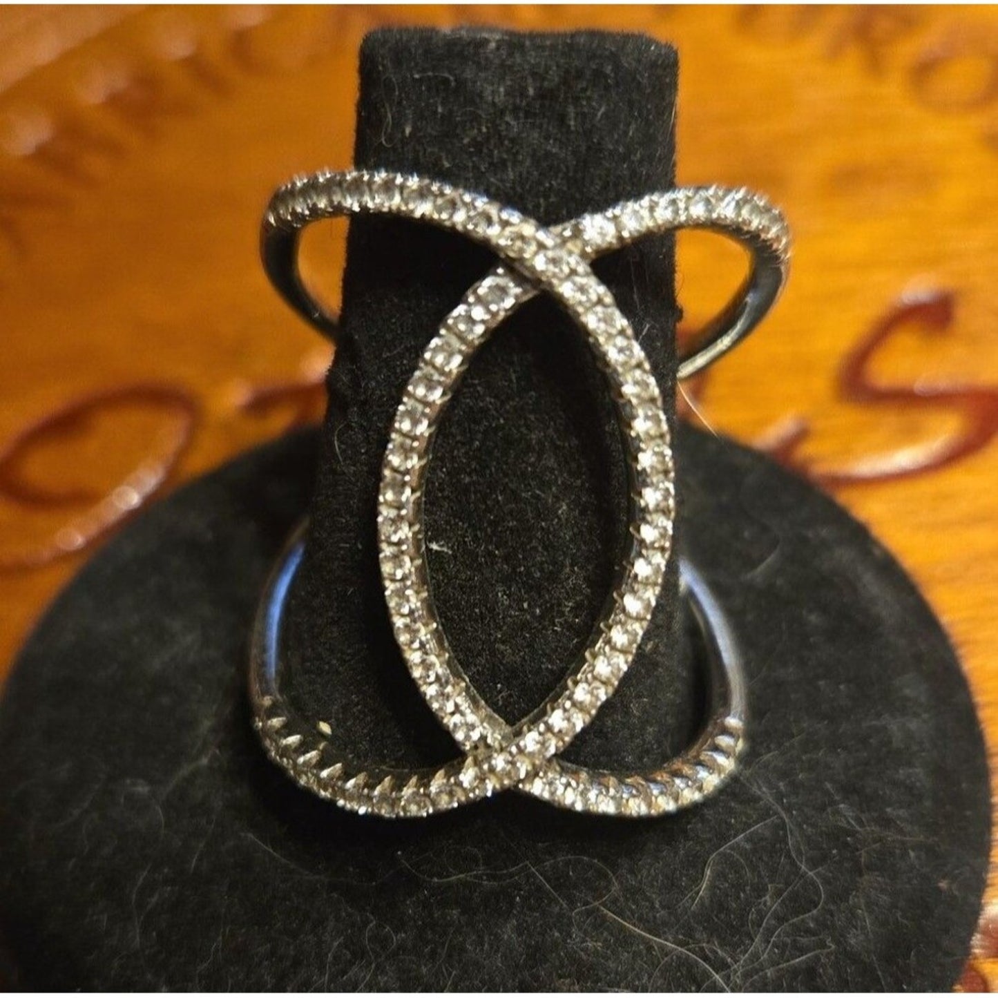Vintage sterling silver ring sz 8