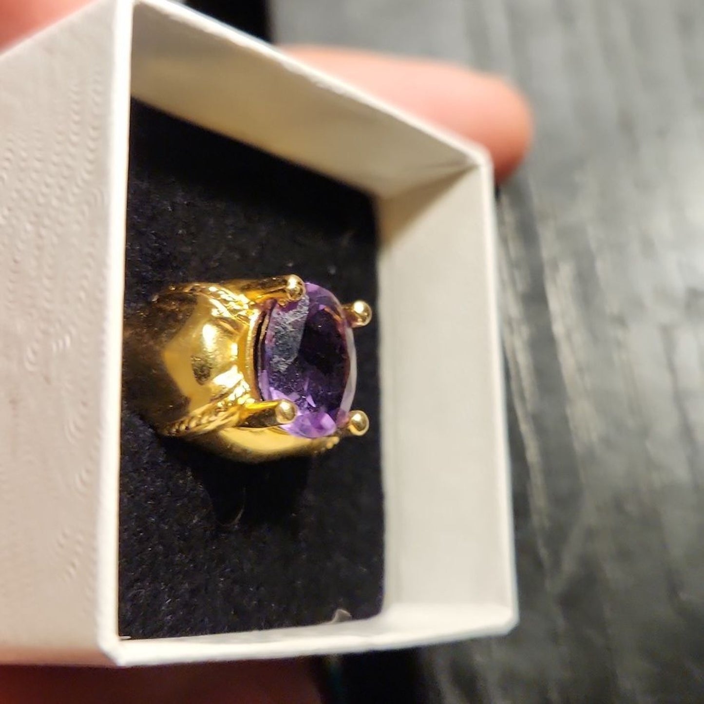 Vintage Sterling Silver Ring Sz 8.5