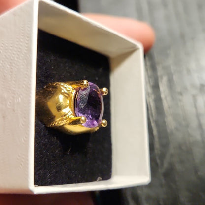 Vintage Sterling Silver Ring Sz 8.5