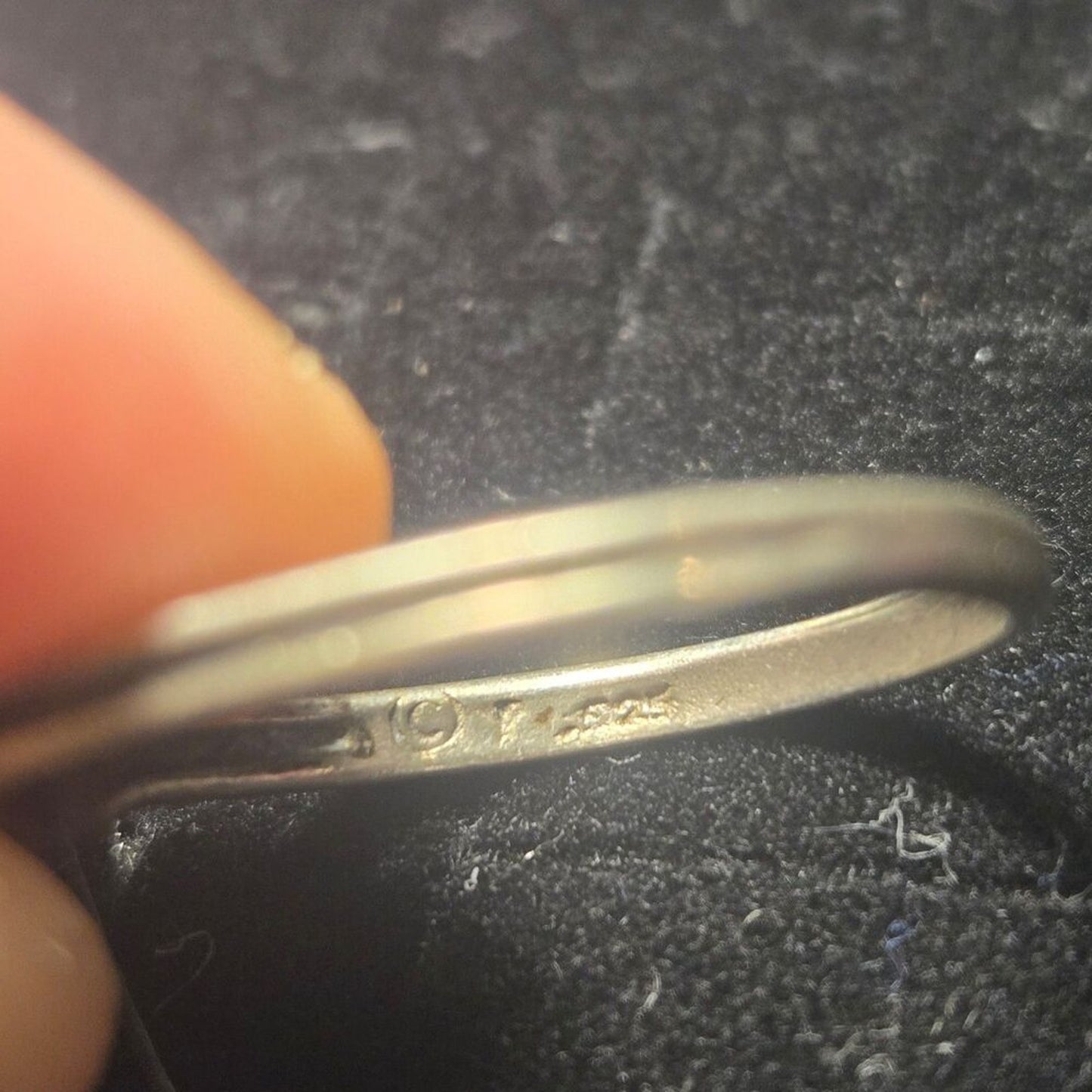 Vintage sterling silver ring sz 7.5