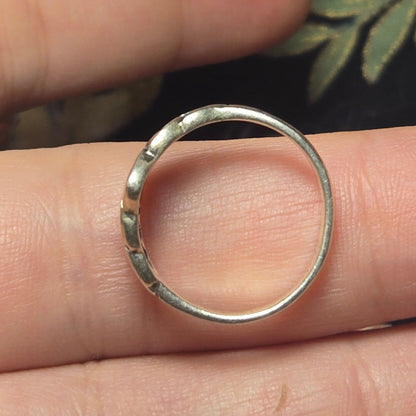 Vintage sterling silver ring sz 6