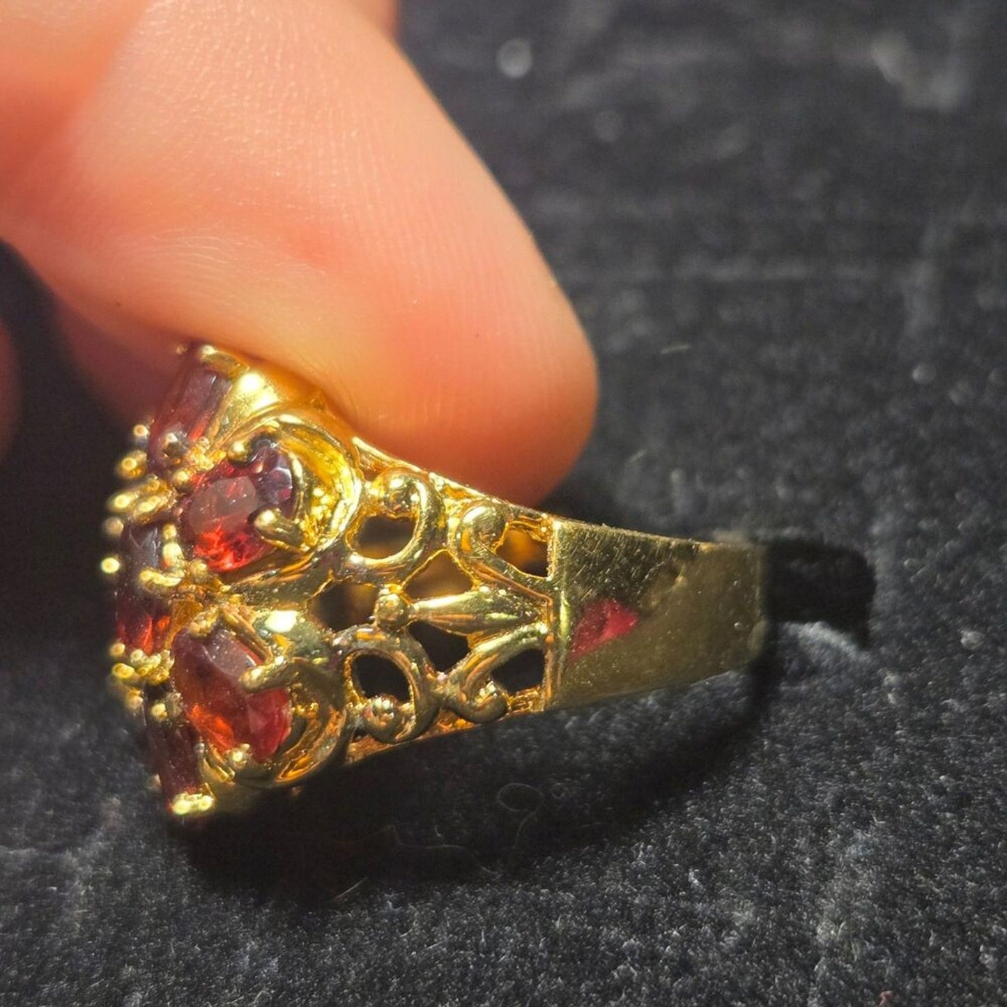 Vintage sterling silver ring sz 6.5