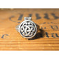 Celtic Poison Ring Vintage sterling silver ring sz 5