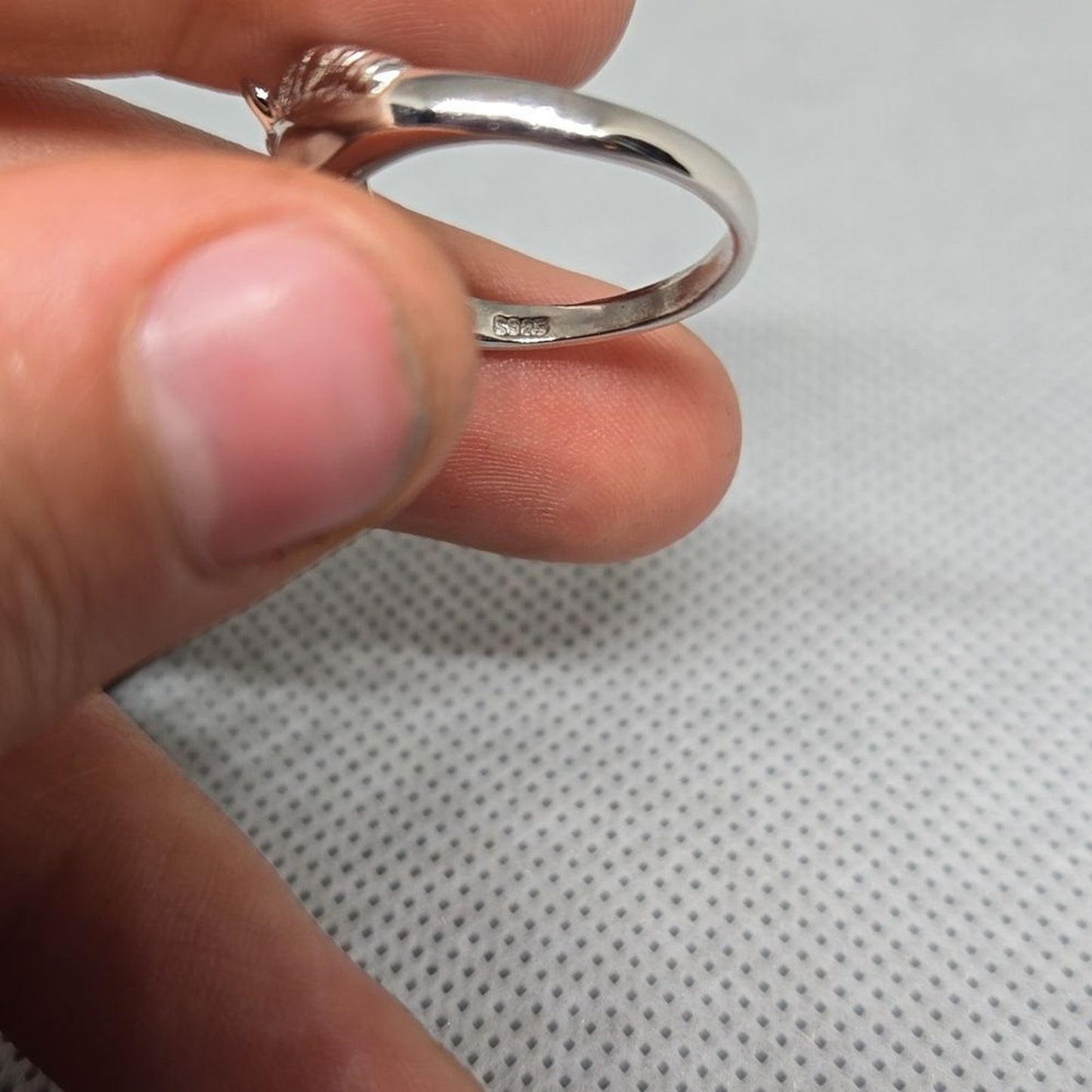 Horse Vintage Sterling Silver Ring Sz 6.5