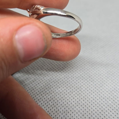 Horse Vintage Sterling Silver Ring Sz 6.5