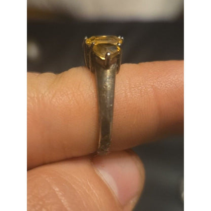 Vintage Sterling Silver Ring Sz 6.5