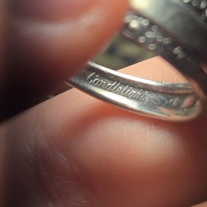 Spoon Vintage sterling silver ring sz 8.5