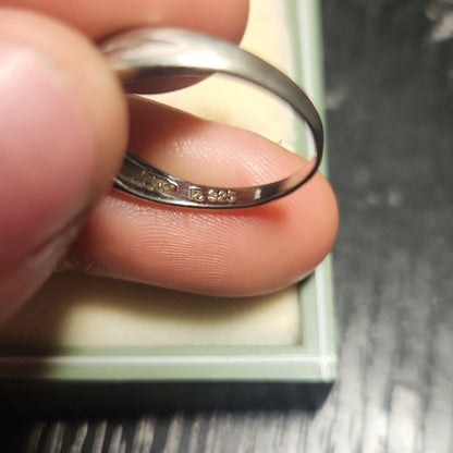 Vintage Sterling Silver Ring Sz 6