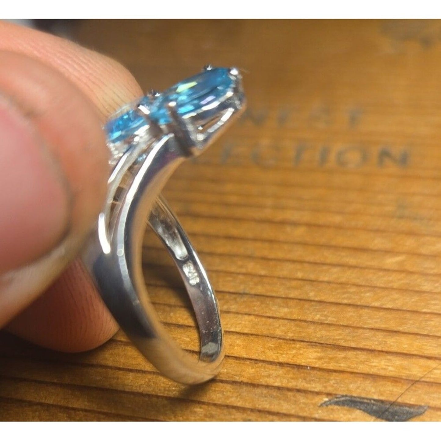 Vintage sterling silver ring sz 7