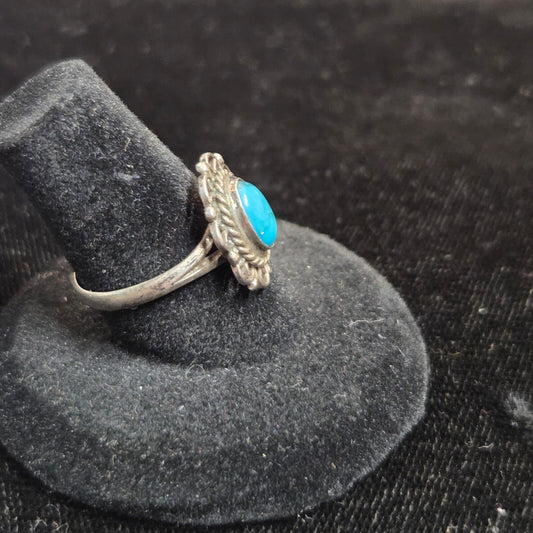 Southwest Styled Sterling Ring sz 6