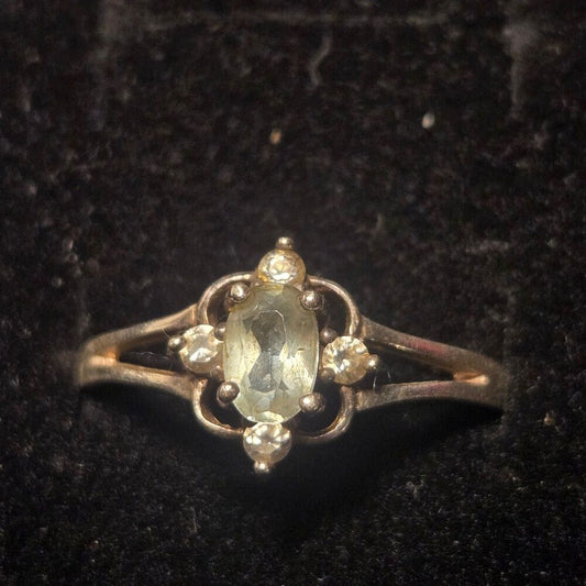 Vintage sterling silver ring sz 8