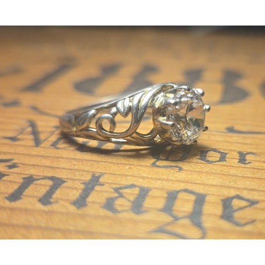 Vintage sterling silver ring sz 7