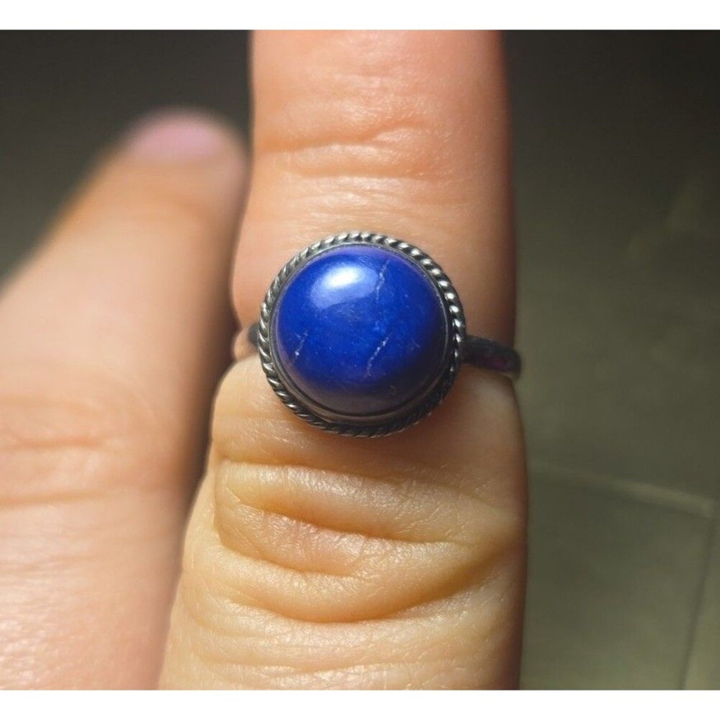 Vintage sterling silver ring sz 7