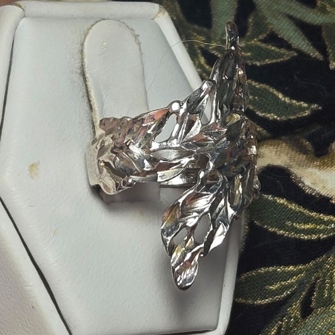 Vintage sterling silver ring sz 6.5