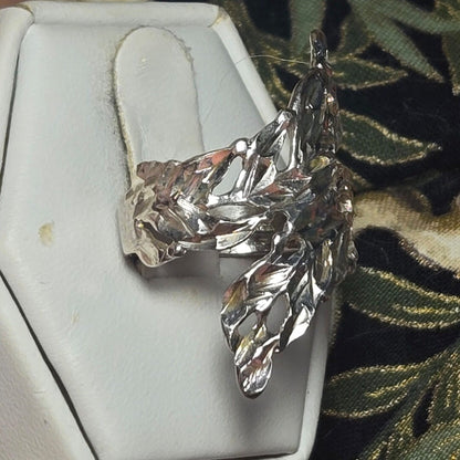 Vintage sterling silver ring sz 6.5