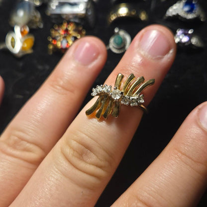 Vintage sterling silver ring sz 6