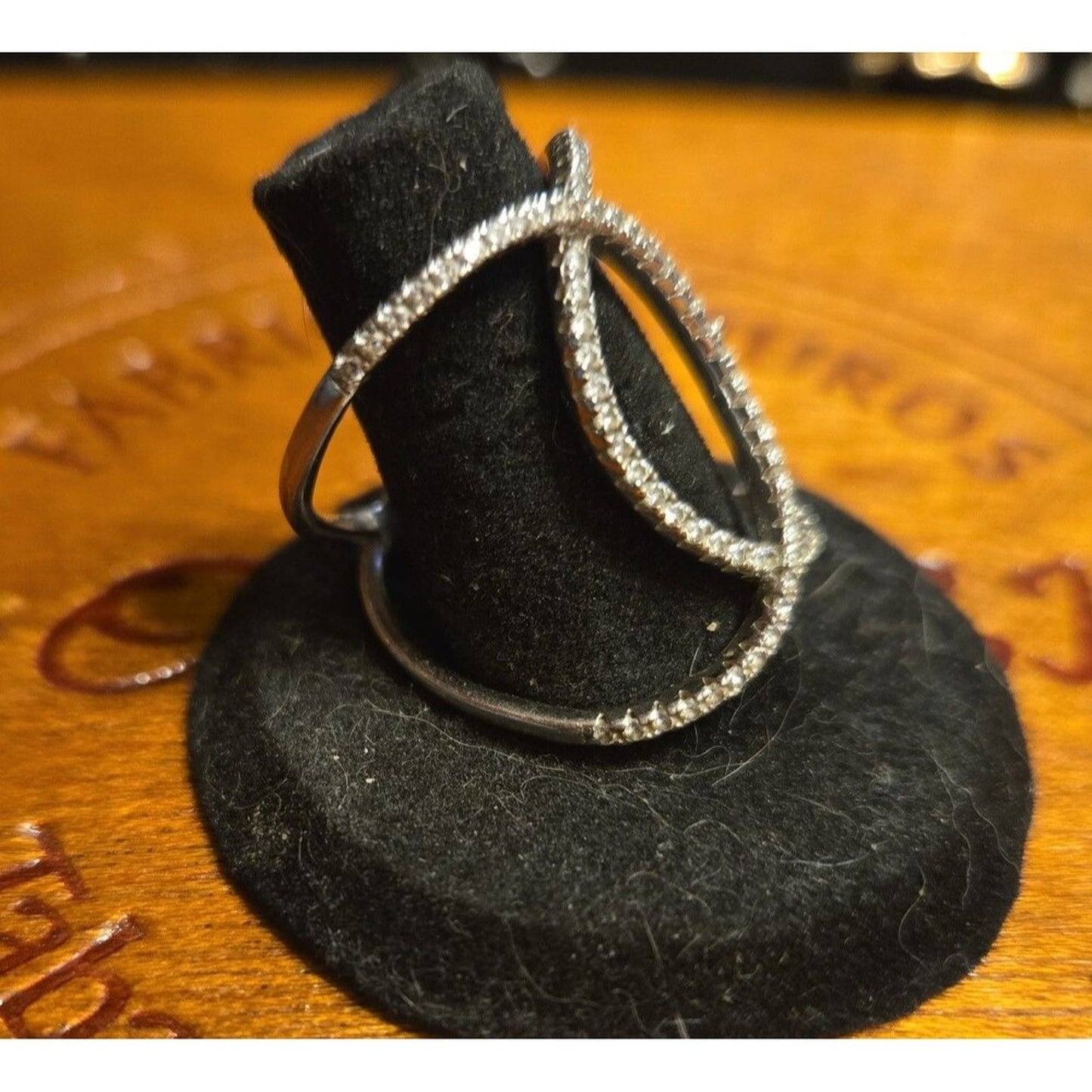 Vintage sterling silver ring sz 8