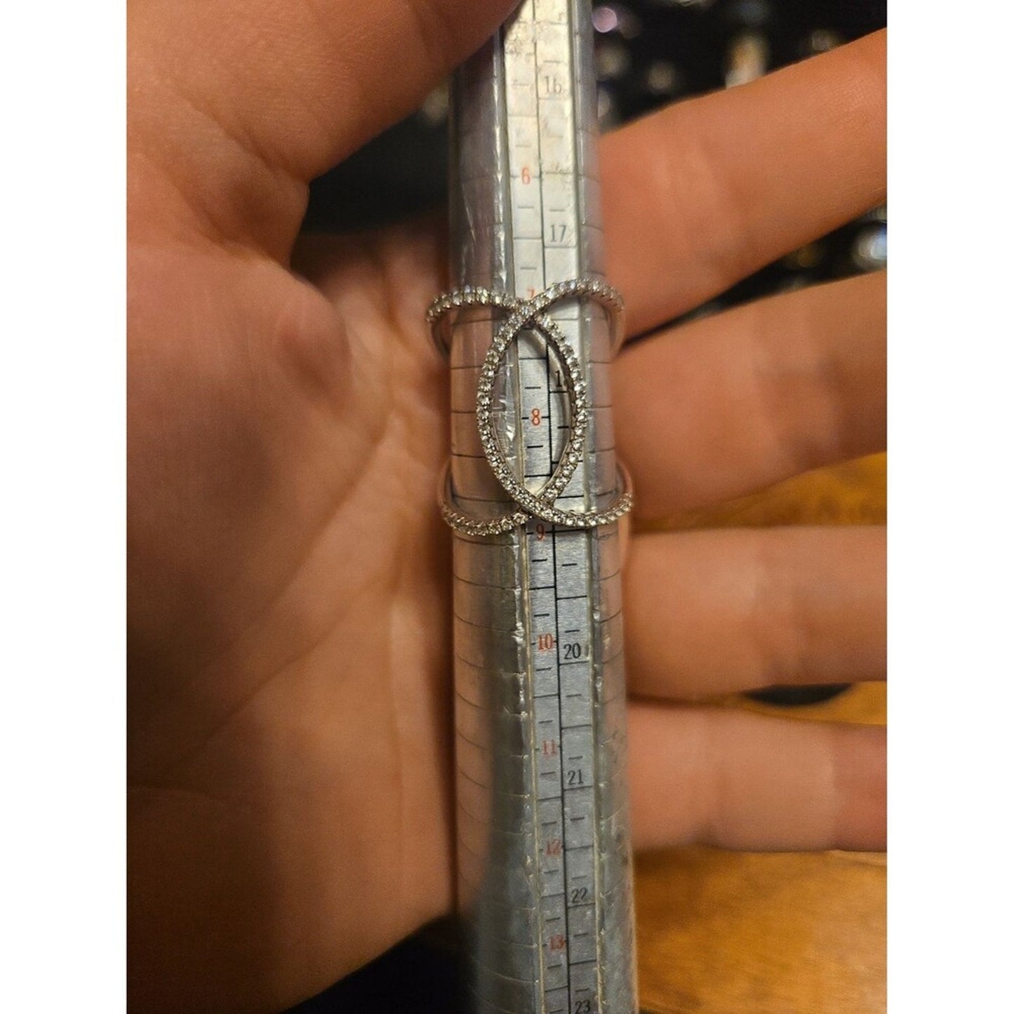 Vintage sterling silver ring sz 8