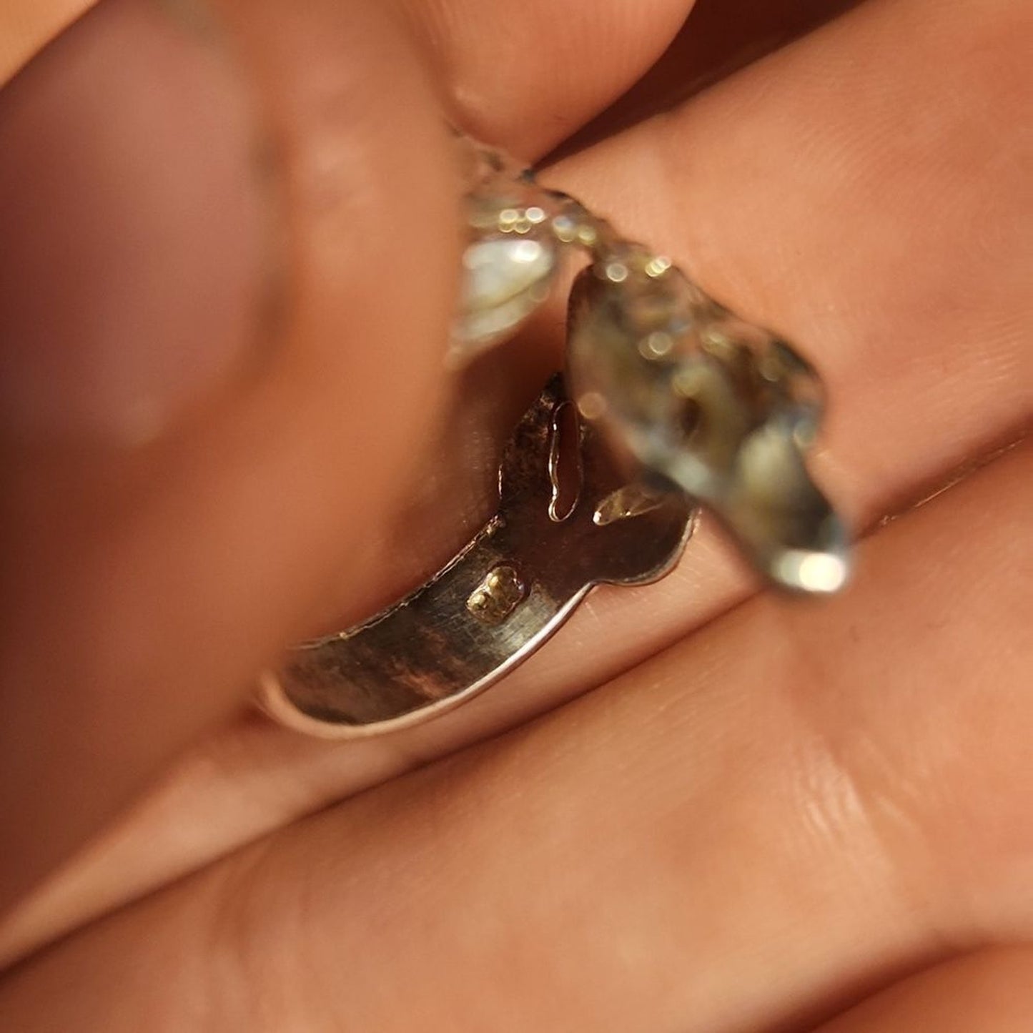 Beautiful Sterling Ring sz 6