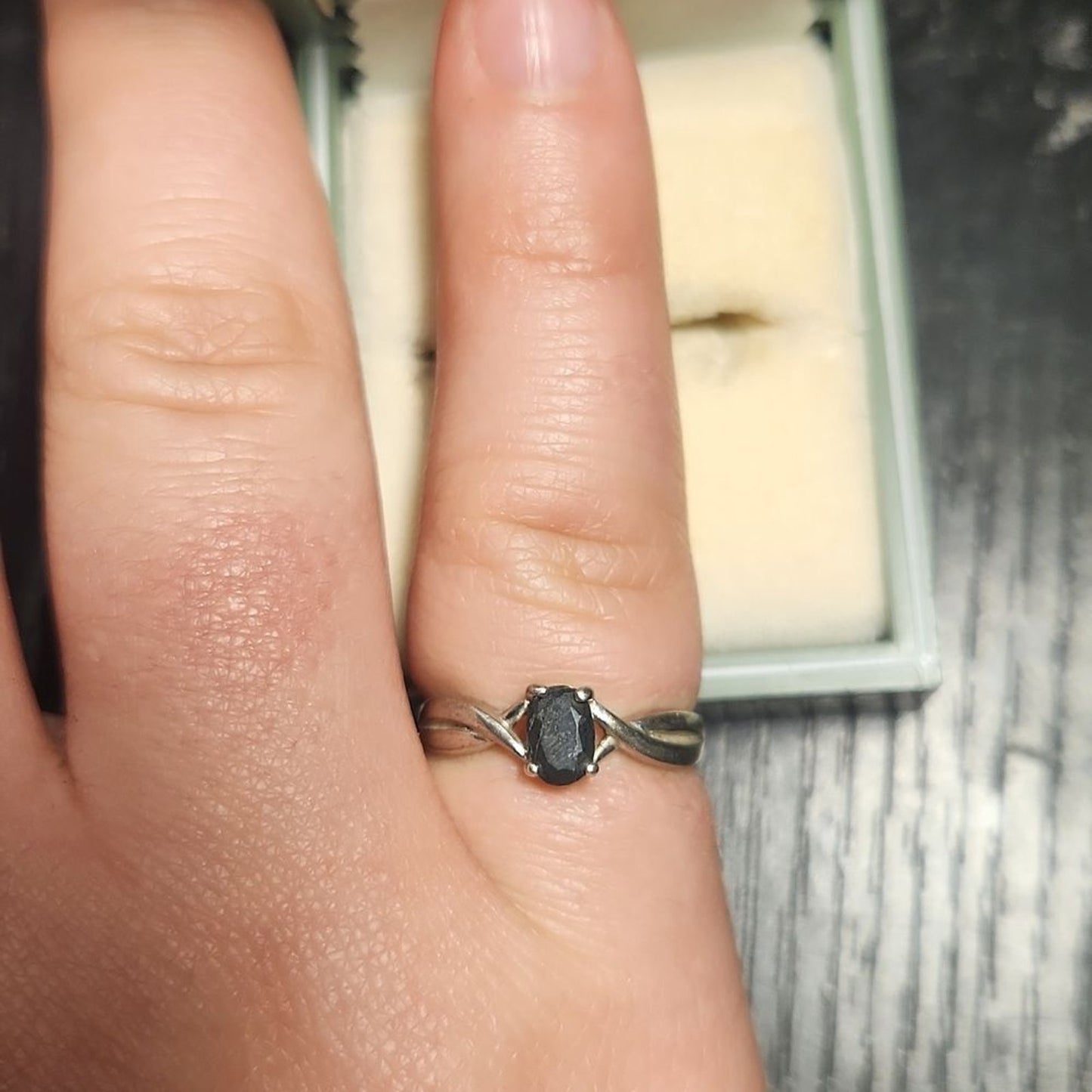 Vintage Sterling Silver Ring Sz 6