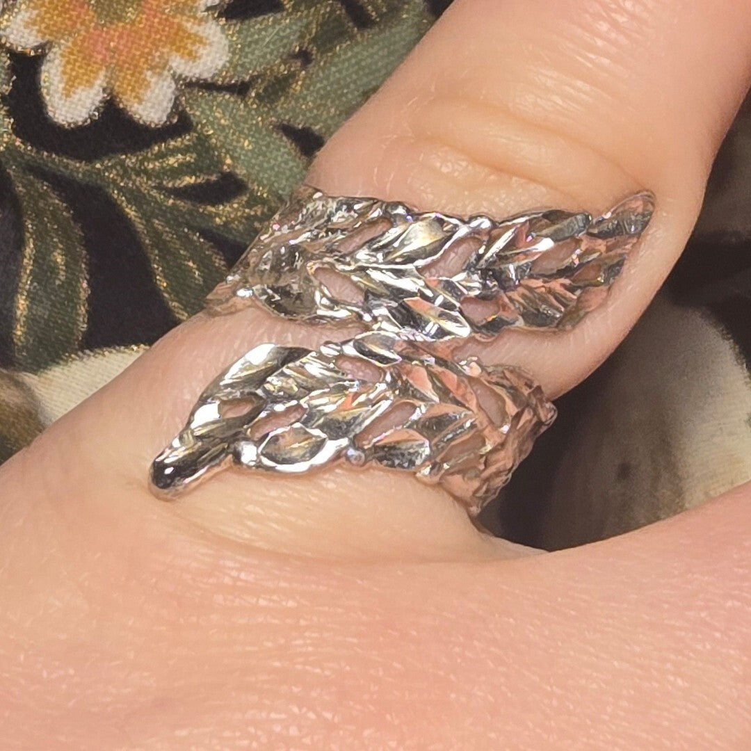 Vintage sterling silver ring sz 6.5