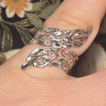 Vintage sterling silver ring sz 6.5