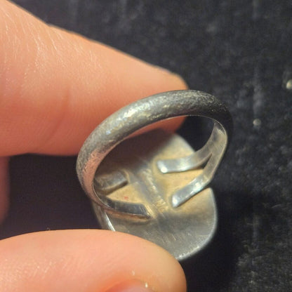 Vintage sterling silver ring sz 5