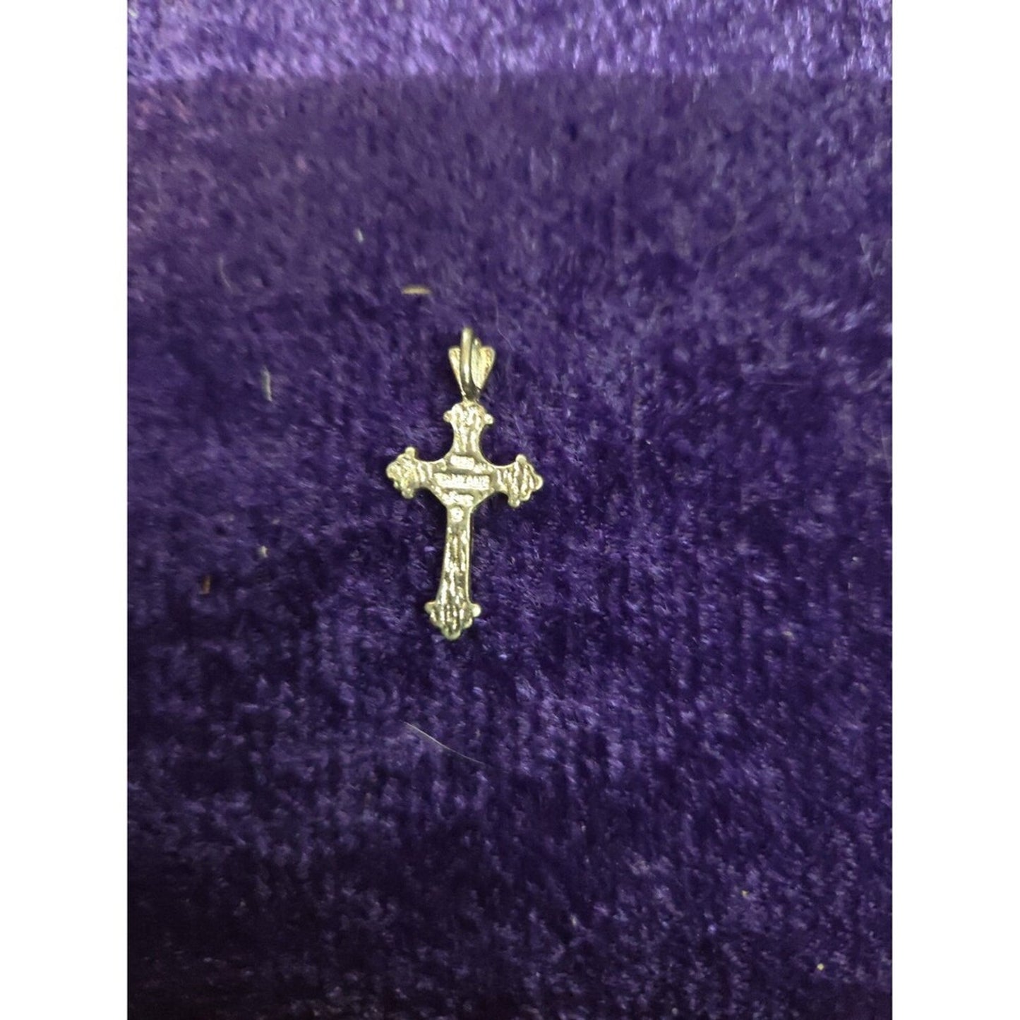 Sterling Silver Cross Religious Pendant