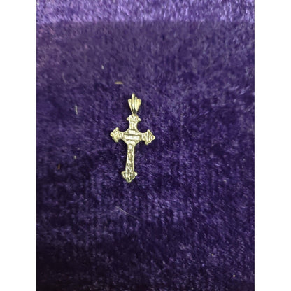 Sterling Silver Cross Religious Pendant