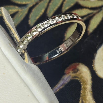 Vintage sterling silver ring sz 10
